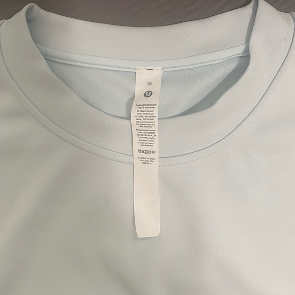 NWT lululemon Softstreme Perfectly Oversized Cropped Crew - Picture 4 of 7